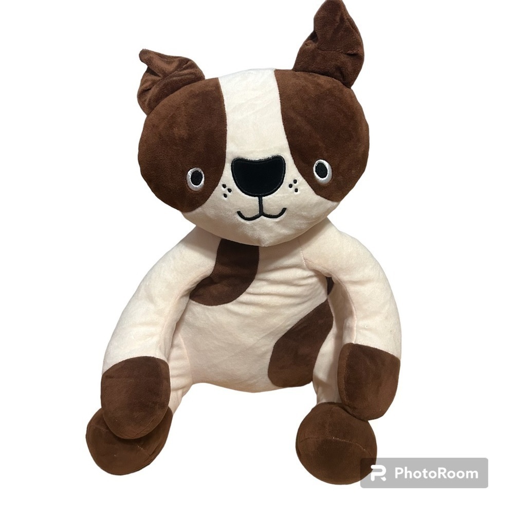 Your Zone Kids Figural Hugger Plush Kids Toy Dog Stuffed Brown